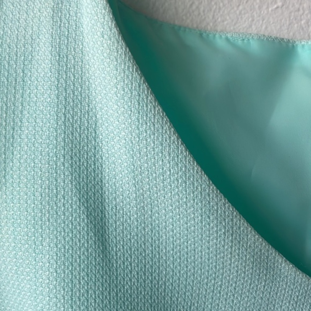 Evan Picone dress size 8 aqua gorgeous - Picture 2 of 12